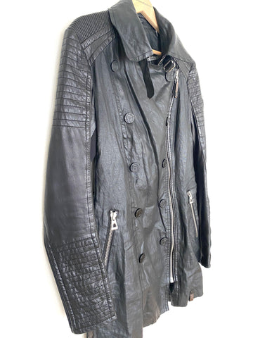 Marjorie Asymmetrical Trench Coat - Size M