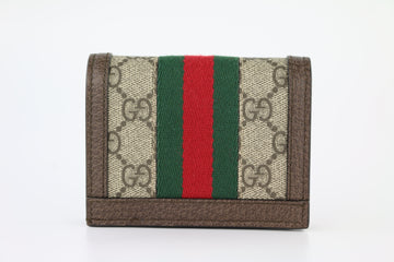 GG Ophidia Marmont Card Case Wallet