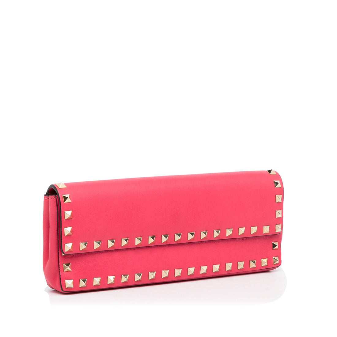 Valentino Rockstud Clutch Pink