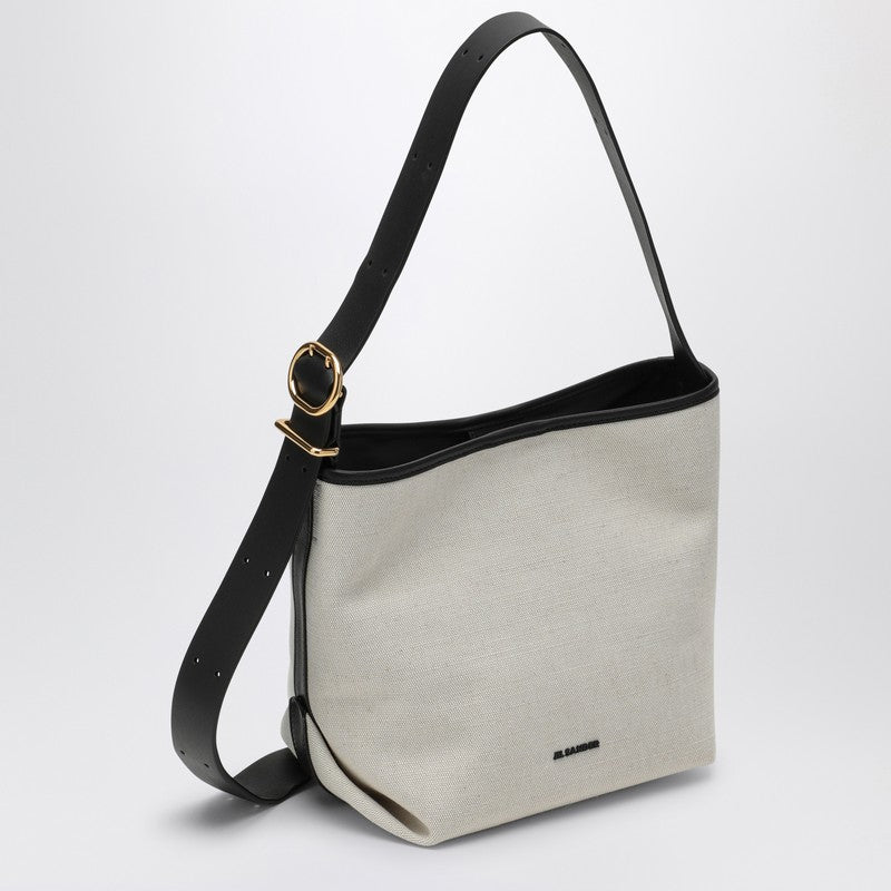 Jil Sander Folded Canvas Small Tote Bag Women