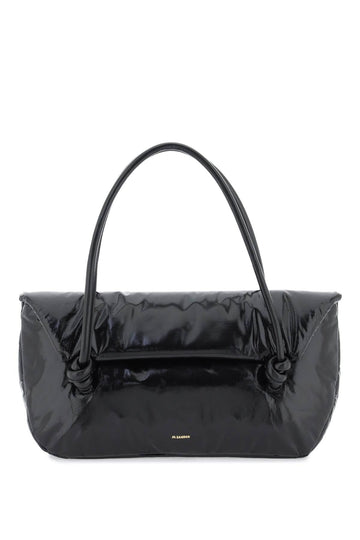 Jil Sander Padded Leather Shoulder Bag Women