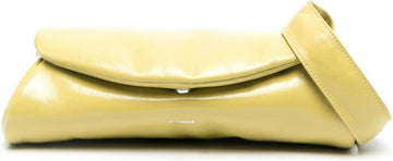 CANNOLO PADDED LARGE LEATHER SHOULDER BAG