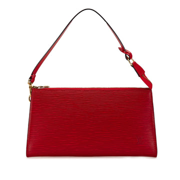 Louis Vuitton Pochette Accessoires Red Epi