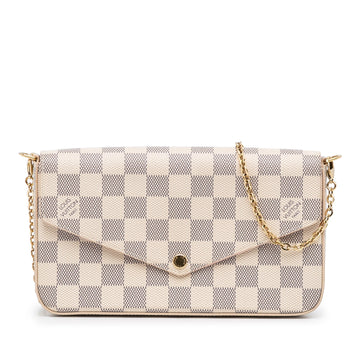 Louis Vuitton Pochette Felicie Damier Azur Canvas