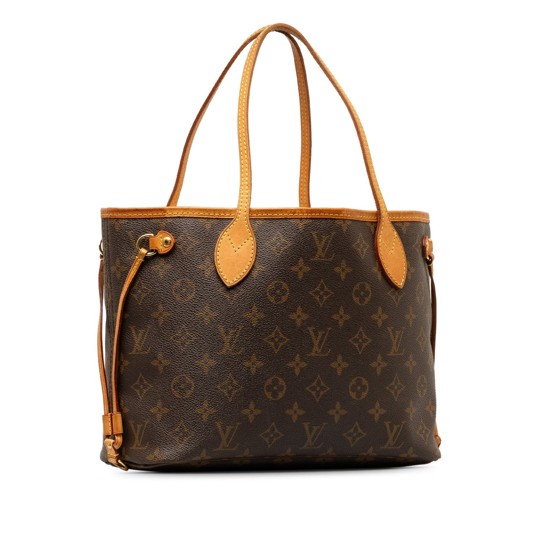 Brown Louis Vuitton Monogram Neverfull PM Tote Bag