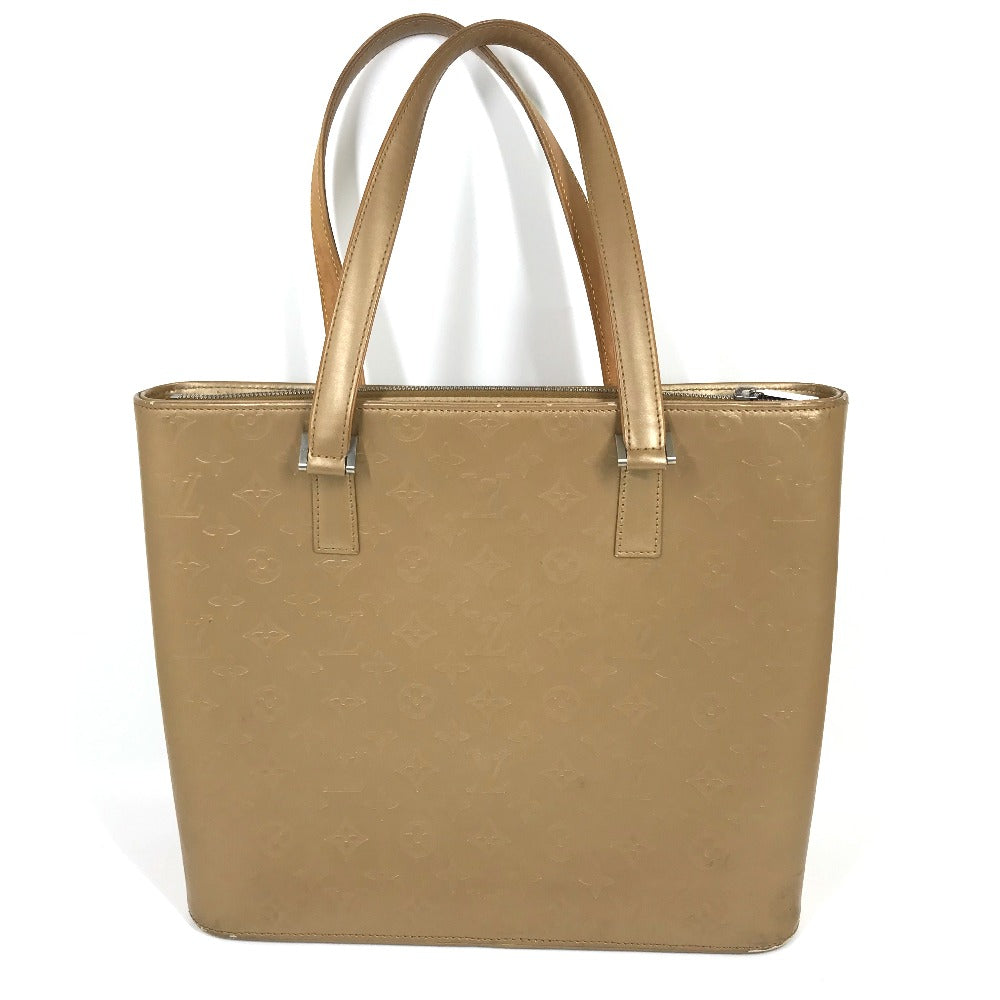 LOUIS VUITTON Tote Bag M55107 Monogram mat leather beige Monogram mat Willwood Women Used