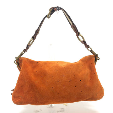 LOUIS VUITTON Shoulder Bag M95122  suede Orange Monogram suede Onata PM Women Used