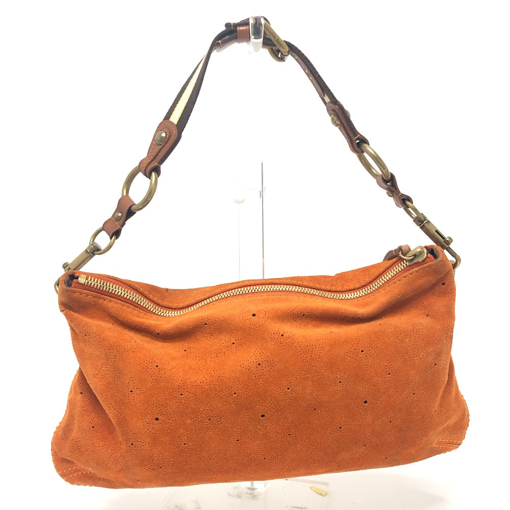 LOUIS VUITTON Shoulder Bag M95122  suede Orange Monogram suede Onata PM Women Used