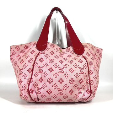 LOUIS VUITTON Tote Bag M95988 canvas pink Beach line Cabas Ipanema GM Women Used
