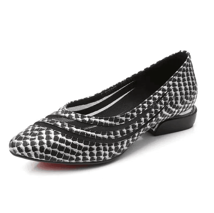 Makersluxe Shoes Kelly Women's Square Heel Pumps