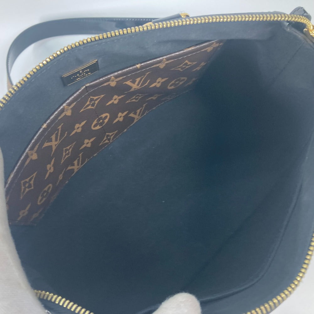 LOUIS VUITTON Tote Bag M54626 Patent Leather, Monogram Canvas black Vernis Tote Miroir Women Used