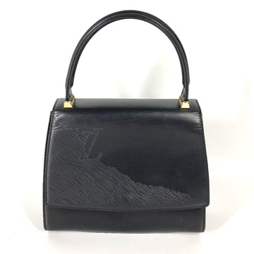 LOUIS VUITTON Handbag M63902 leather black Opera line Athens Women Used