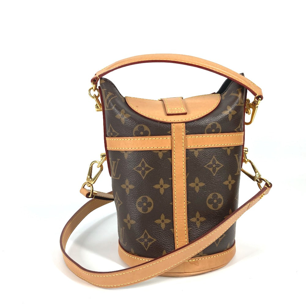 LOUIS VUITTON Shoulder Bag M43587 Monogram canvas Brown Monogram Duffel bag Women Used