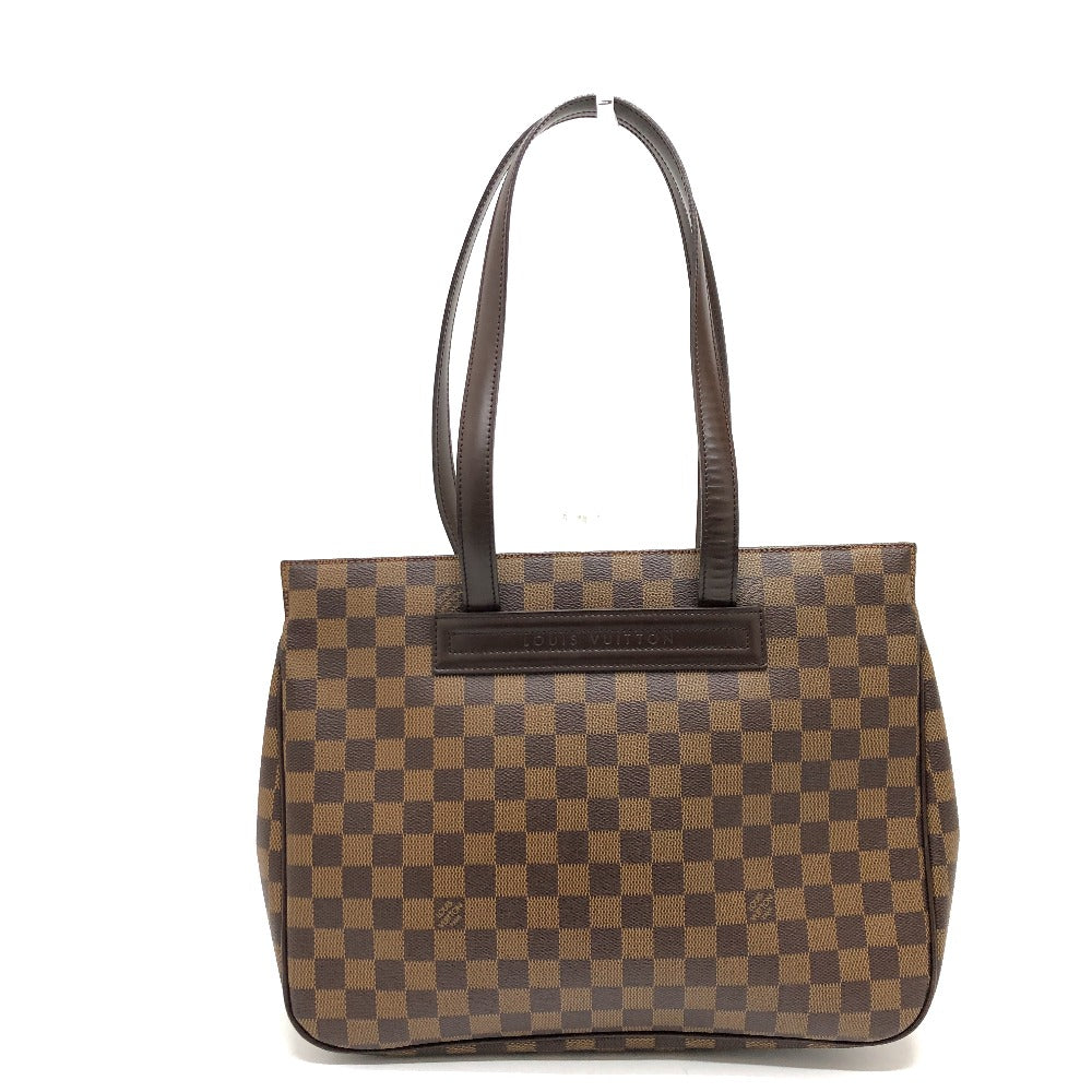 LOUIS VUITTON Tote Bag N51123 Damier canvas Brown Parioli Women Used