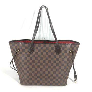 LOUIS VUITTON Shoulder Bag N51105 Damier canvas Brown Shoulder bag Tote Bag Damier Neverfull MM Women Used
