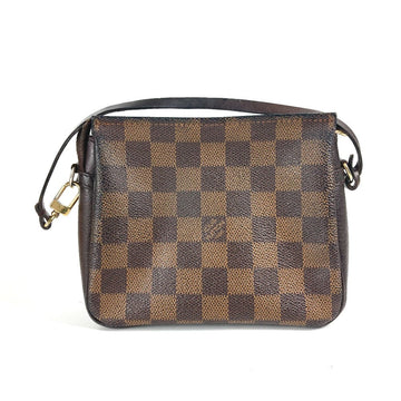 LOUIS VUITTON Handbag N51982 Damier canvas Brown Damier Truth makeup Women Used