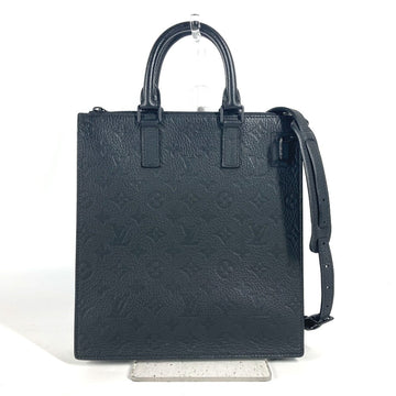 LOUIS VUITTON Shoulder Bag M55924  Taurillon Clemence Leather black Monogram Taurillon Clemence Sac Plat