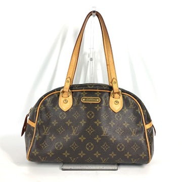 LOUIS VUITTON Shoulder Bag M95565  Monogram canvas Brown Monogram MontorgueilPM Women Used