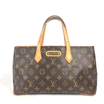 LOUIS VUITTON Tote Bag M45643 Monogram canvas Brown Monogram Wilsher PM