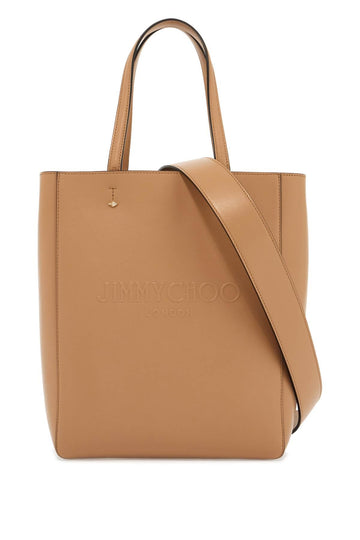 Jimmy Choo Smooth Leather Lenny N/S Tote Bag. Women
