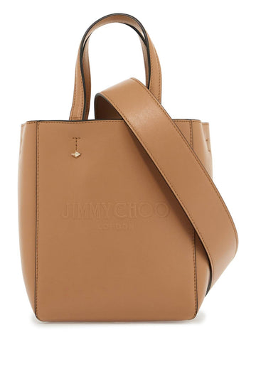 Jimmy Choo Smooth Leather Lenny N/S Tote Bag. Women
