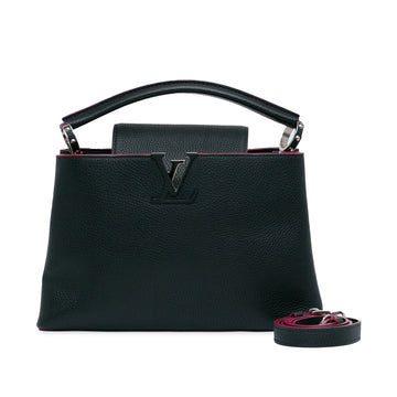Louis Vuitton Capucines PM Black Taurillon