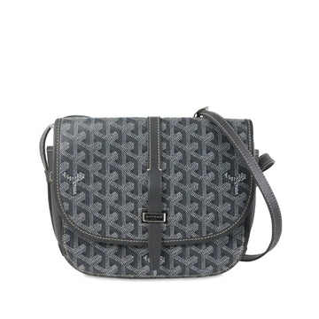 Goyard Goyardine Belvedere II PM Gray Canvas