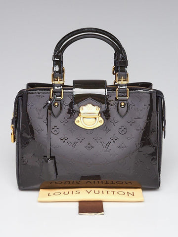 Louis Vuitton Bronze Monogram Vernis Melrose Avenue Bag