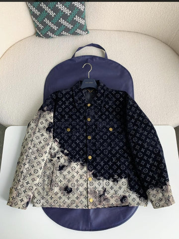 LV Monogram Denim  Trucker Jacket