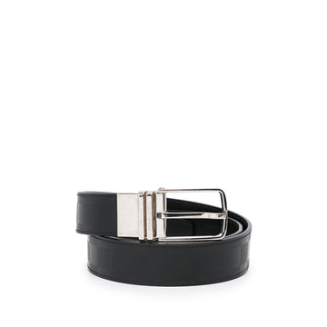 Black Louis Vuitton Damier Infini Boston Reversible Belt EU 38