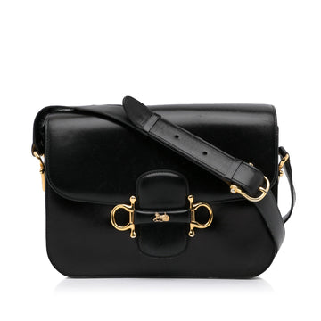Celine Crecy Black Leather