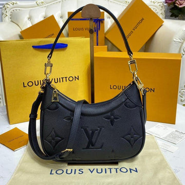 Makersluxe Bicolor Leather Bagatelle Bag Black - LUV 480