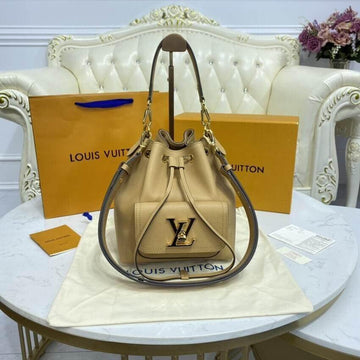 Makersluxe Lockme Bucket Bag Apricot - LUV 538