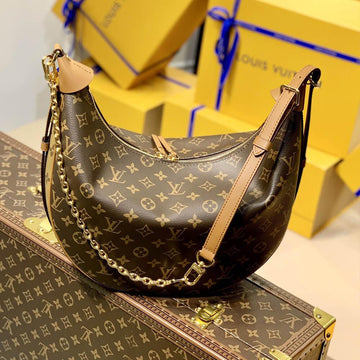 Makersluxe Monogram Loop Hobo Bag - LUV 450