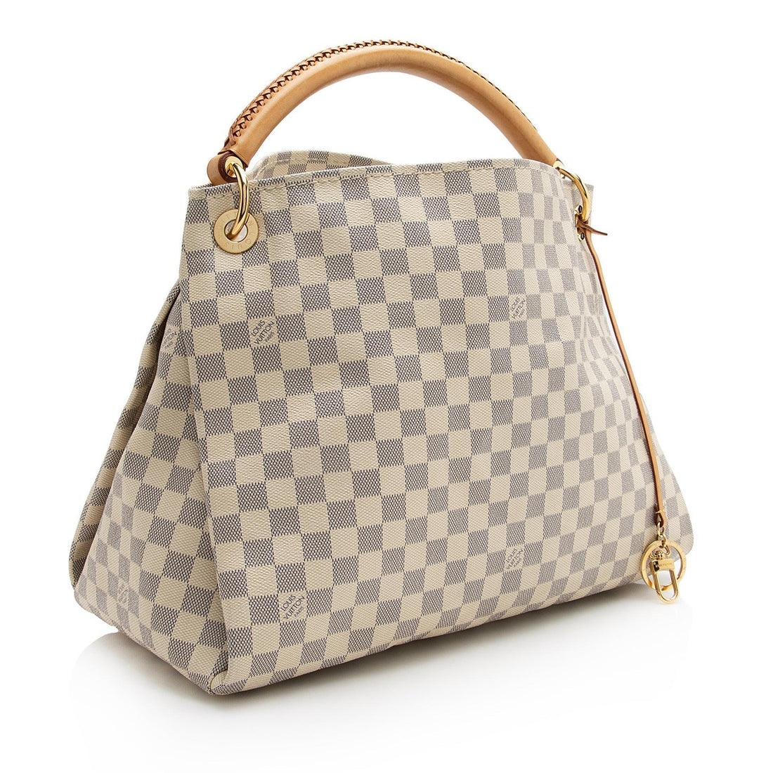 LV Damier Azur Artsy MM Shoulder Bag