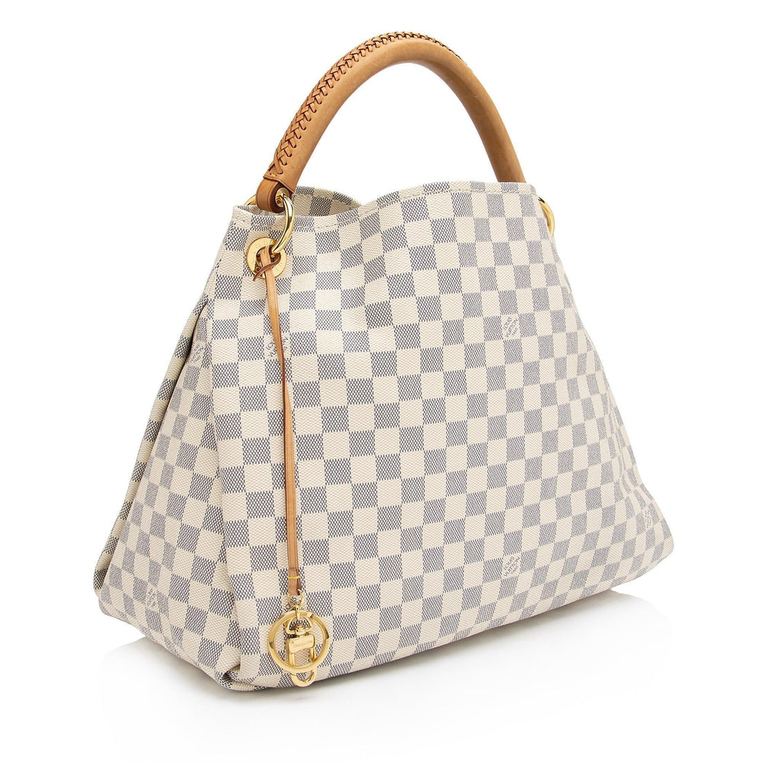 LV Damier Azur Artsy MM Shoulder Bag