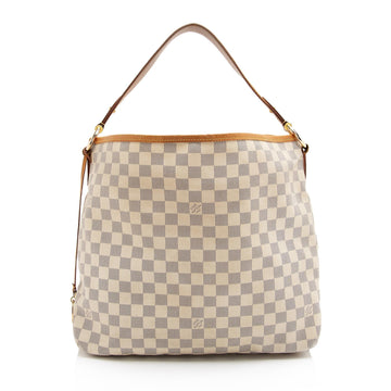 LV Damier Azur Delightful MM Shoulder Bag