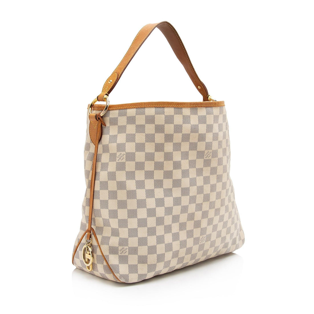 LV Damier Azur Delightful MM Shoulder Bag