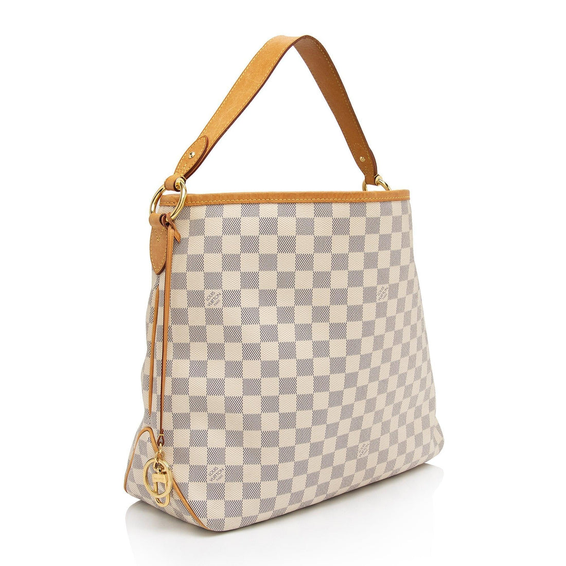 LV Damier Azur Delightful MM Shoulder Bag