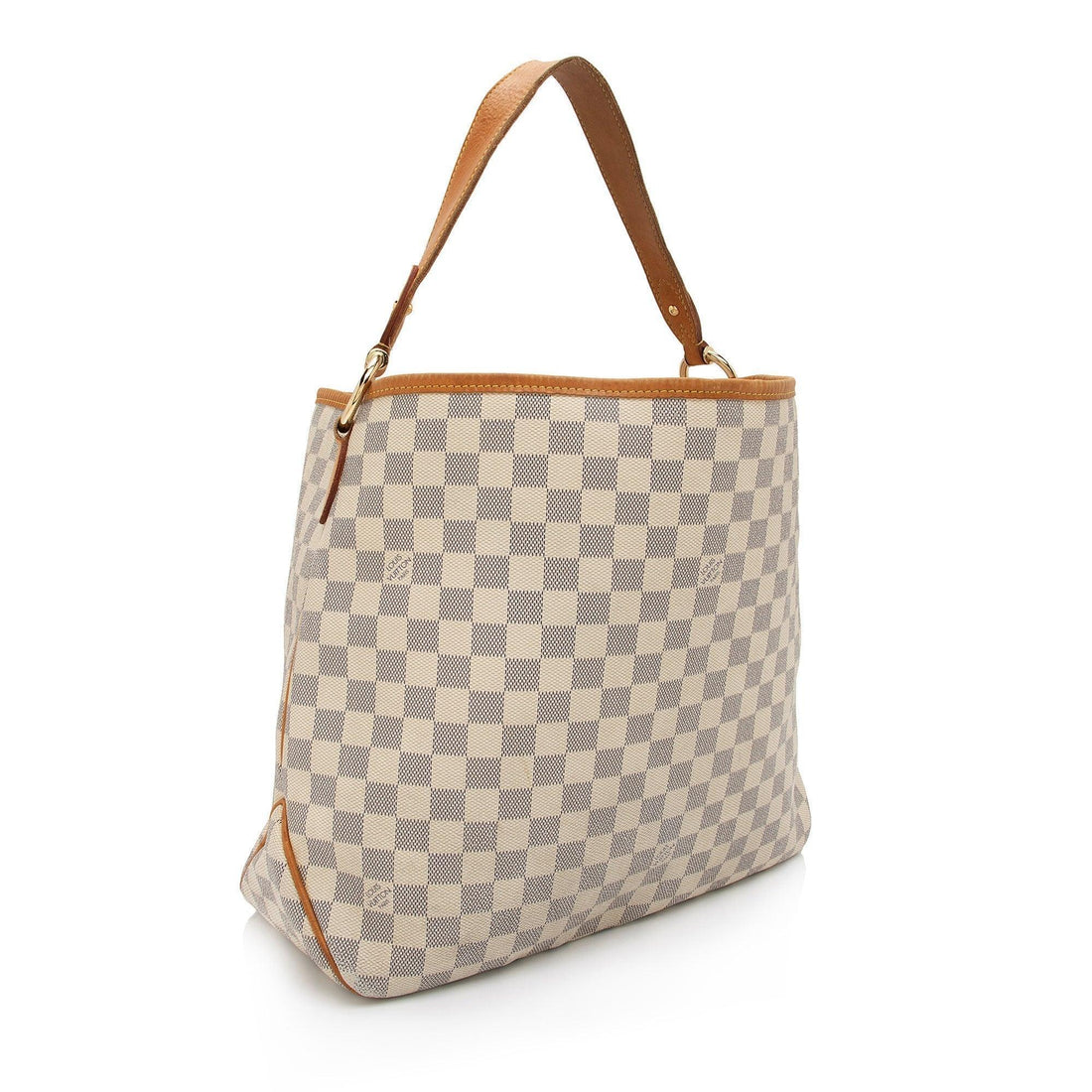 LV Damier Azur Delightful MM Shoulder Bag