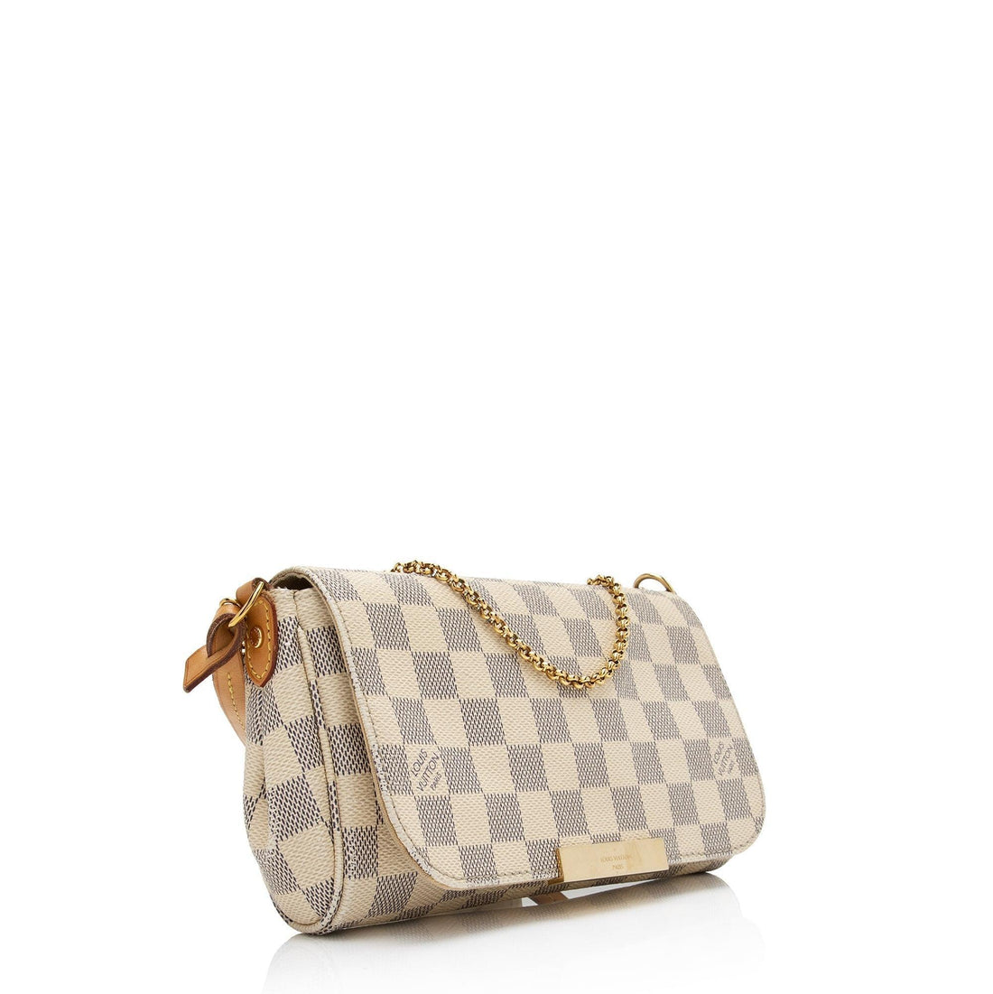 LV Damier Azur Favorite MM Shoulder Bag