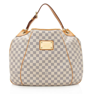 LV Damier Azur Galliera GM Shoulder Bag