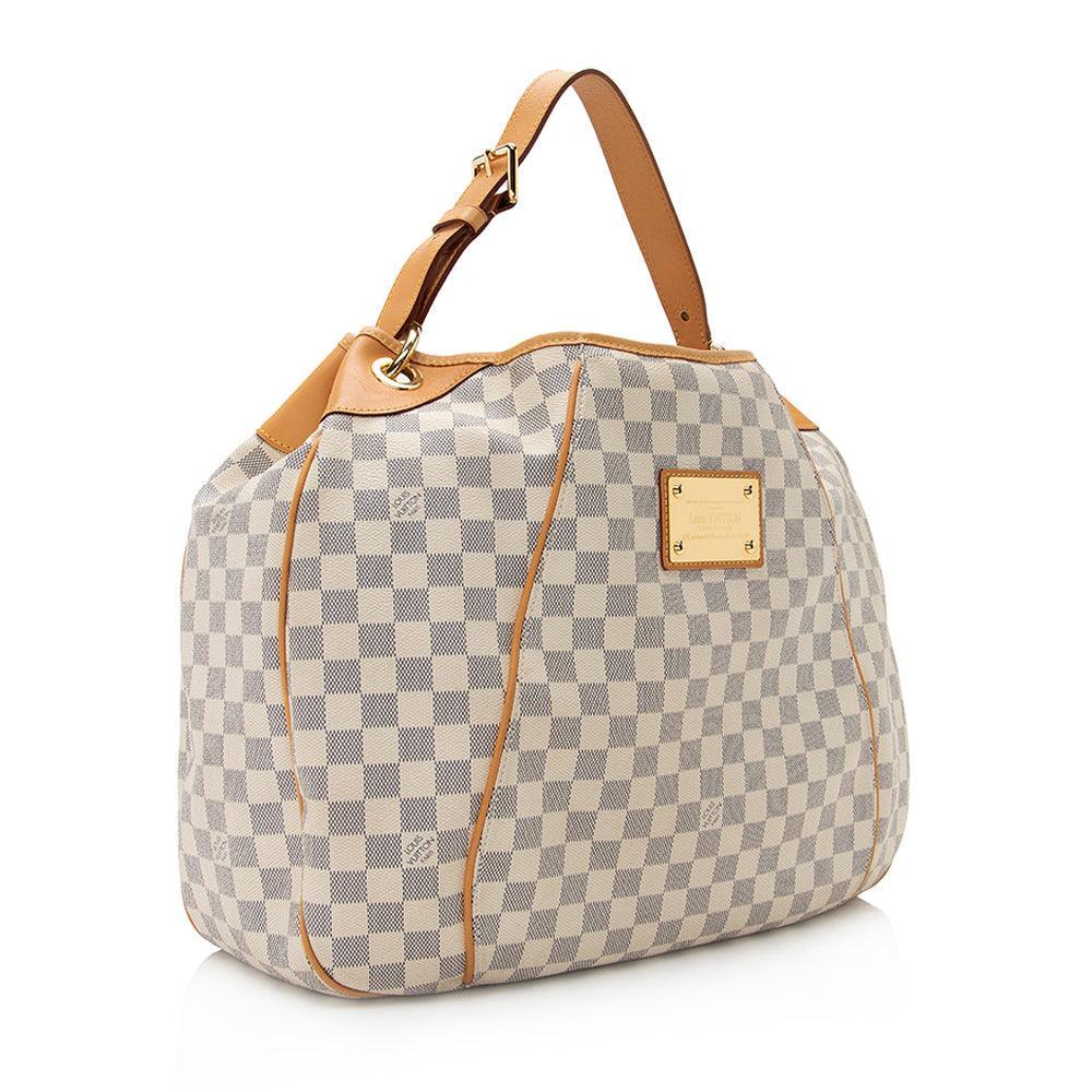 LV Damier Azur Galliera GM Shoulder Bag