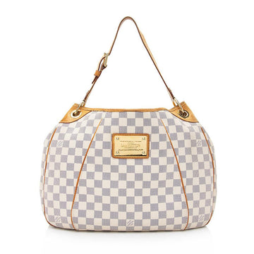 LV Damier Azur Galliera PM Shoulder Bag