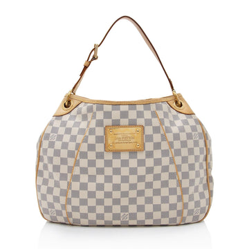 LV Damier Azur Galliera PM Shoulder Bag