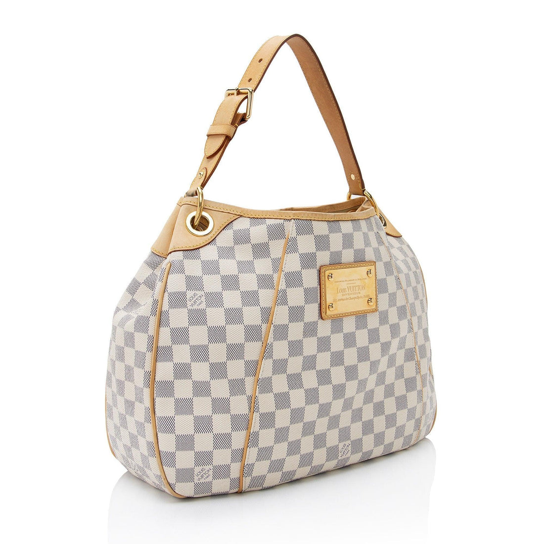 LV Damier Azur Galliera PM Shoulder Bag