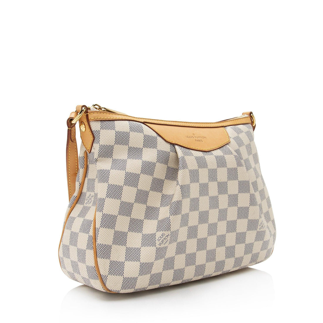 LV Damier Azur Siracusa PM Shoulder Bag