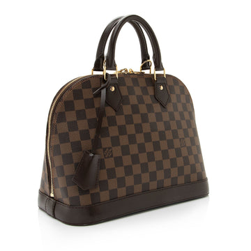 Louis Vuitton Damier Ebene Alma PM Satchel (SHF-C6OmV8)