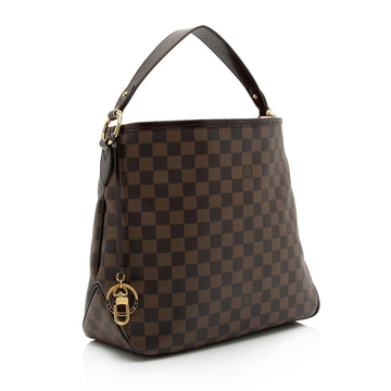 Louis Vuitton Damier Ebene Delightful PM Shoulder Bag (SHF-uNOPny)
