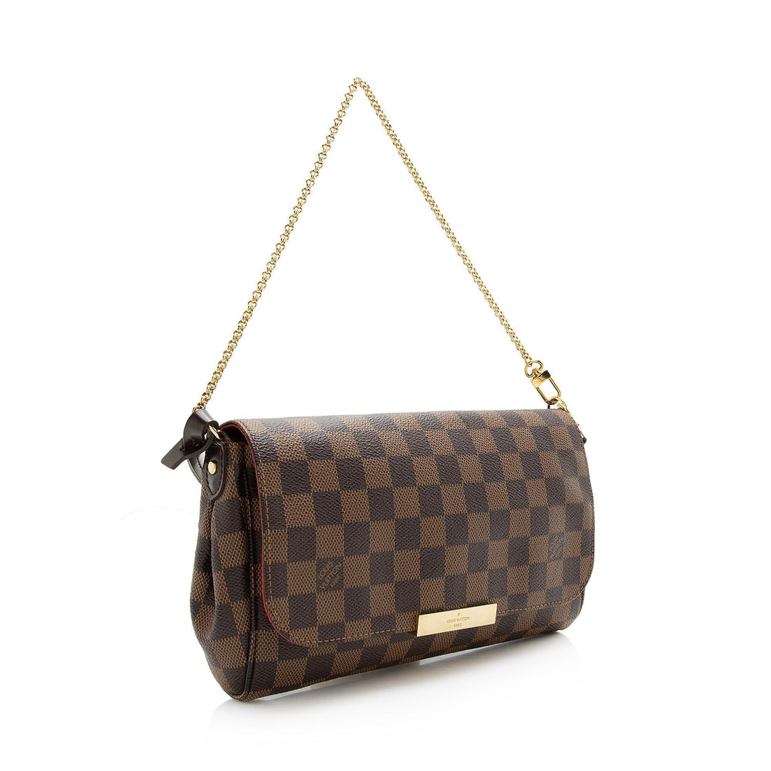 LV Damier Ebene Favorite MM Shoulder Bag
